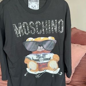 Moschino teddy bear jersey dress